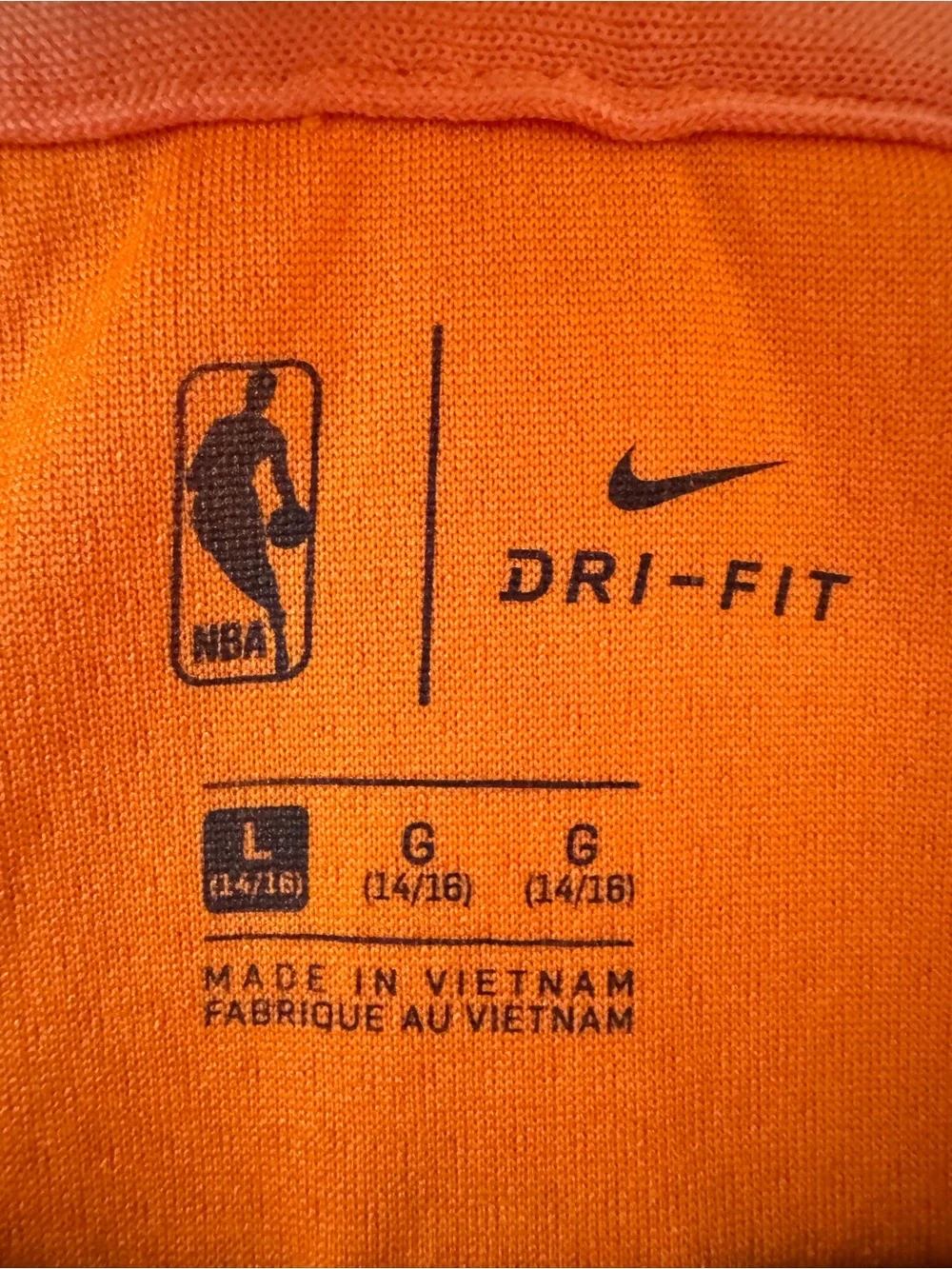 Cleveland Cavaliers Larry Nance Jr #22 Vintage Youth Jersey Large‎  Nike Dri Fit